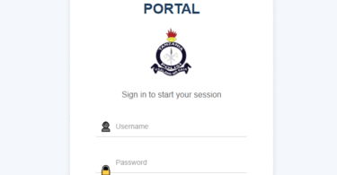 Police Recruitment Portal Login