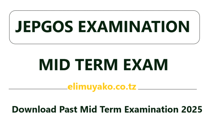 jepgos examination 2025