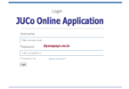 JUCo Online Application