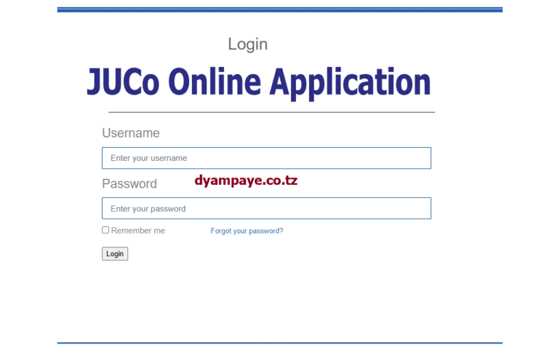 JUCo Online Application
