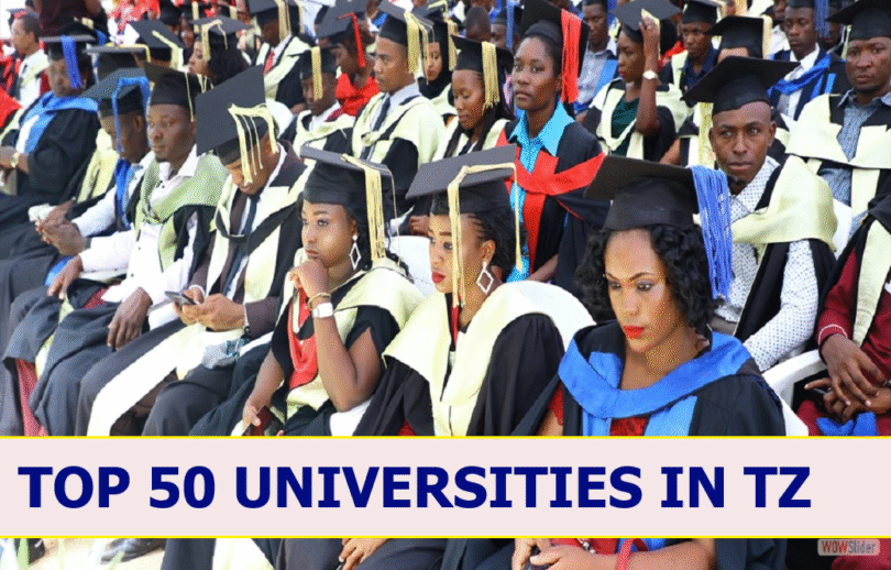 Top 50 Best universities in Tanzania