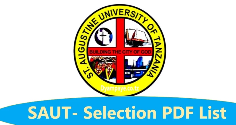 Majina Ya Waliochaguliwa SAUT 2025/2026 (SAUT Selected Applicants)
