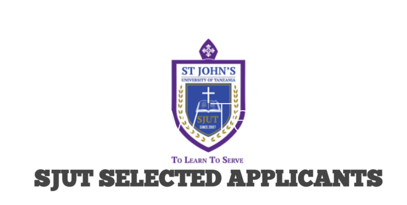 Majina Ya Waliochaguliwa Chuo Kikuu Cha SJUT 2025/2026 (SJUT Selected Applicants)