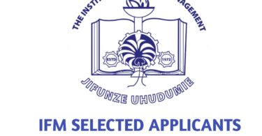 IFM Selected Applicants 2025/2026