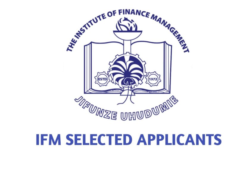 IFM Selected Applicants 2025/2026